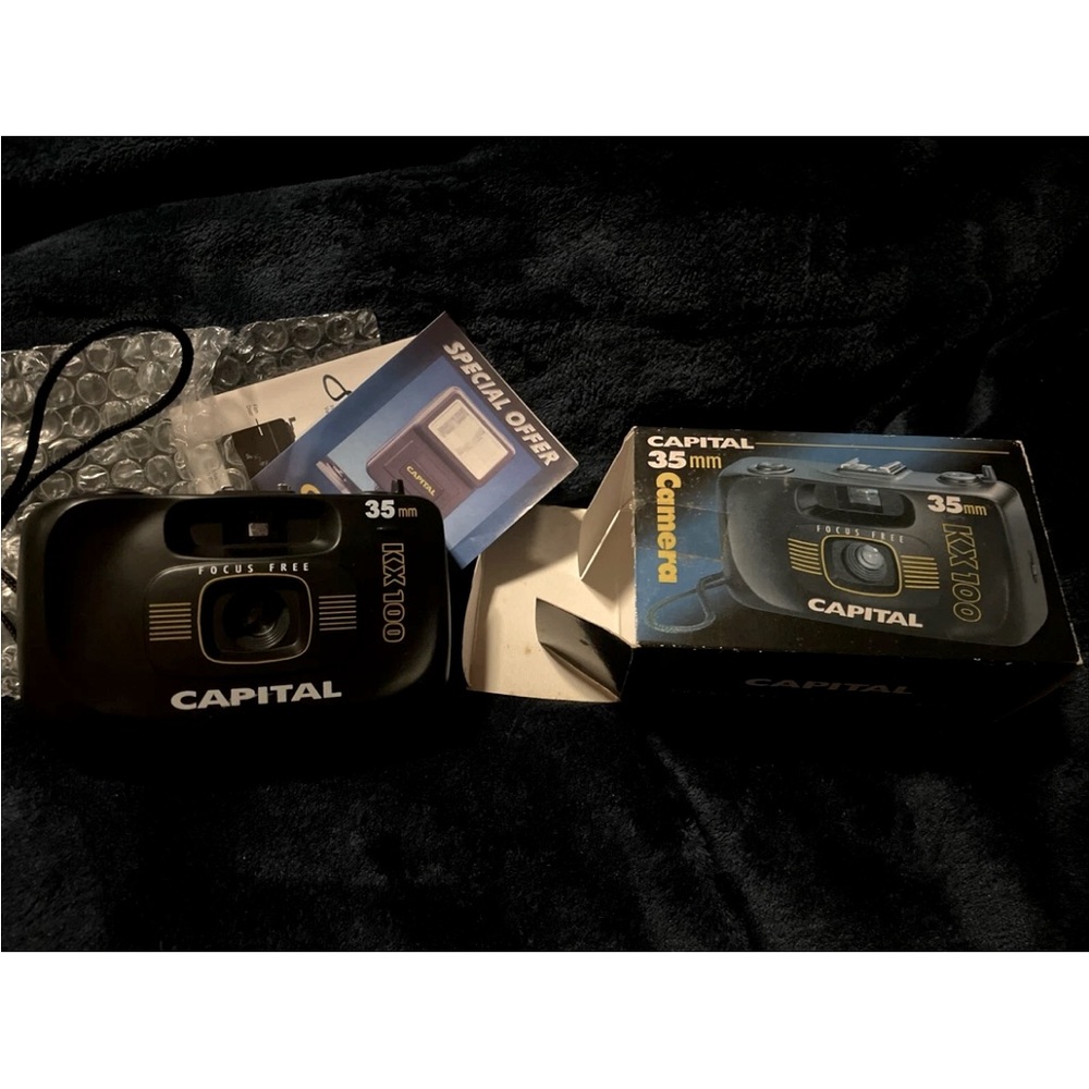 Capital 35mm Camera Model KX100 Focus Free: New in Open Box
